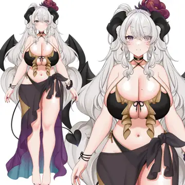 ペトラナイトメア様 水着衣装